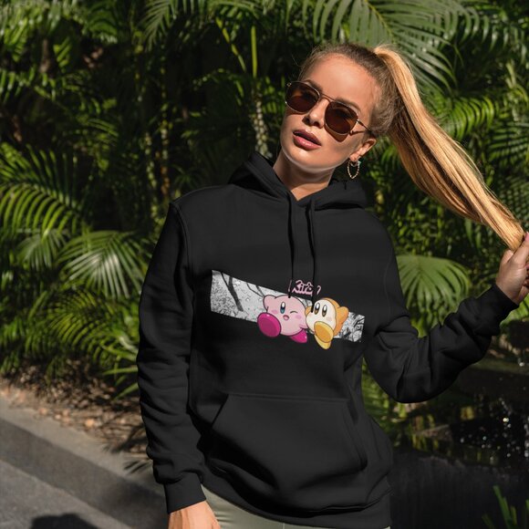 Kirby Black Hoodie for moman - Picture 4 of 6